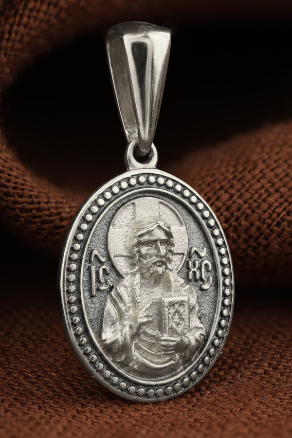 Образок из белого золота