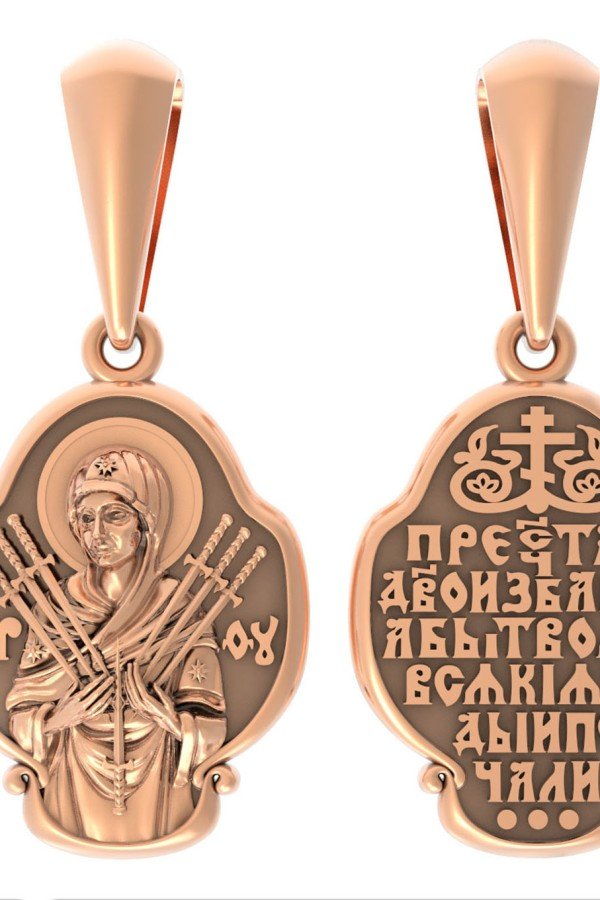 Образок из золота