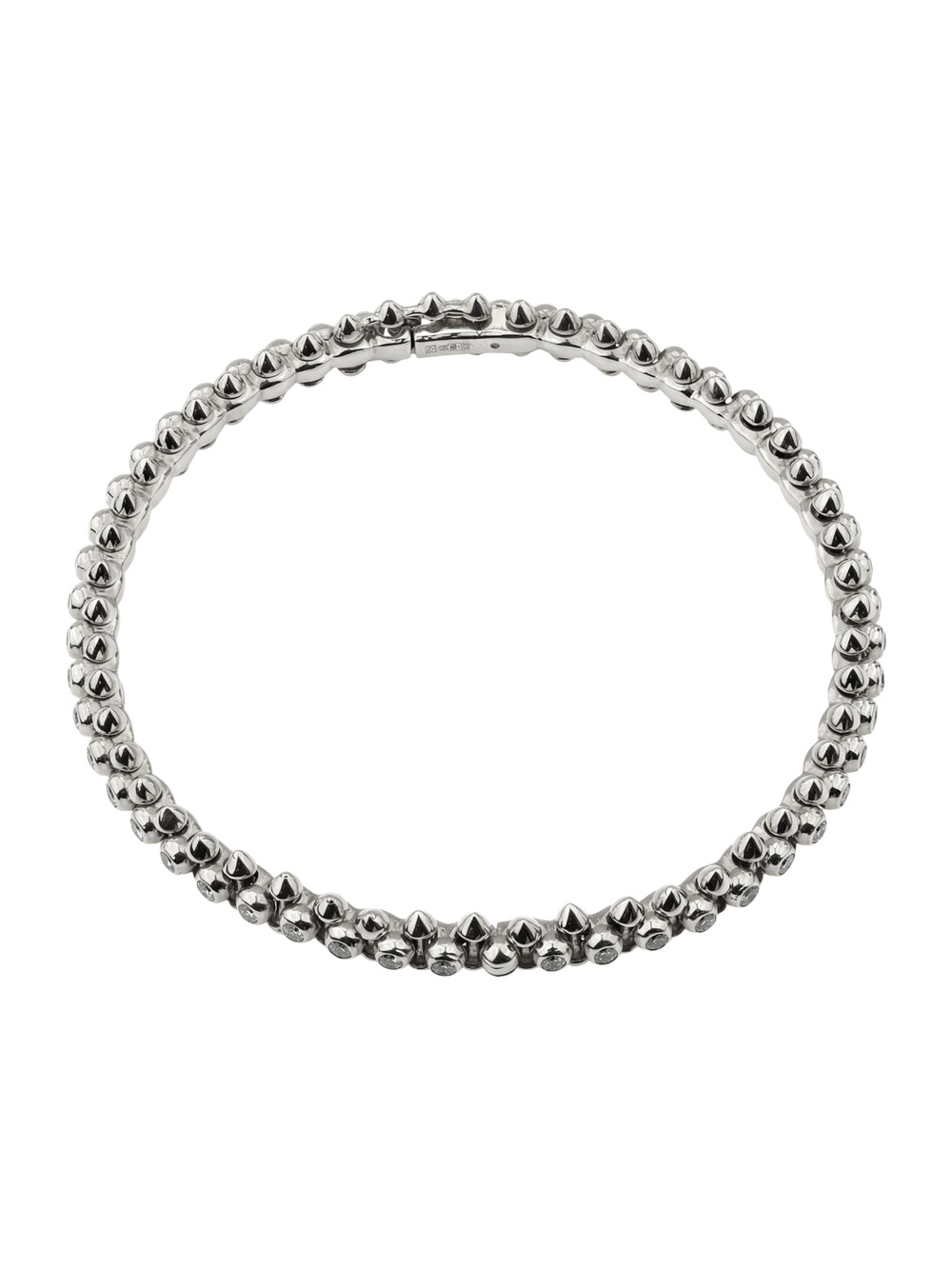 Браслет из белого золота c бриллиантами