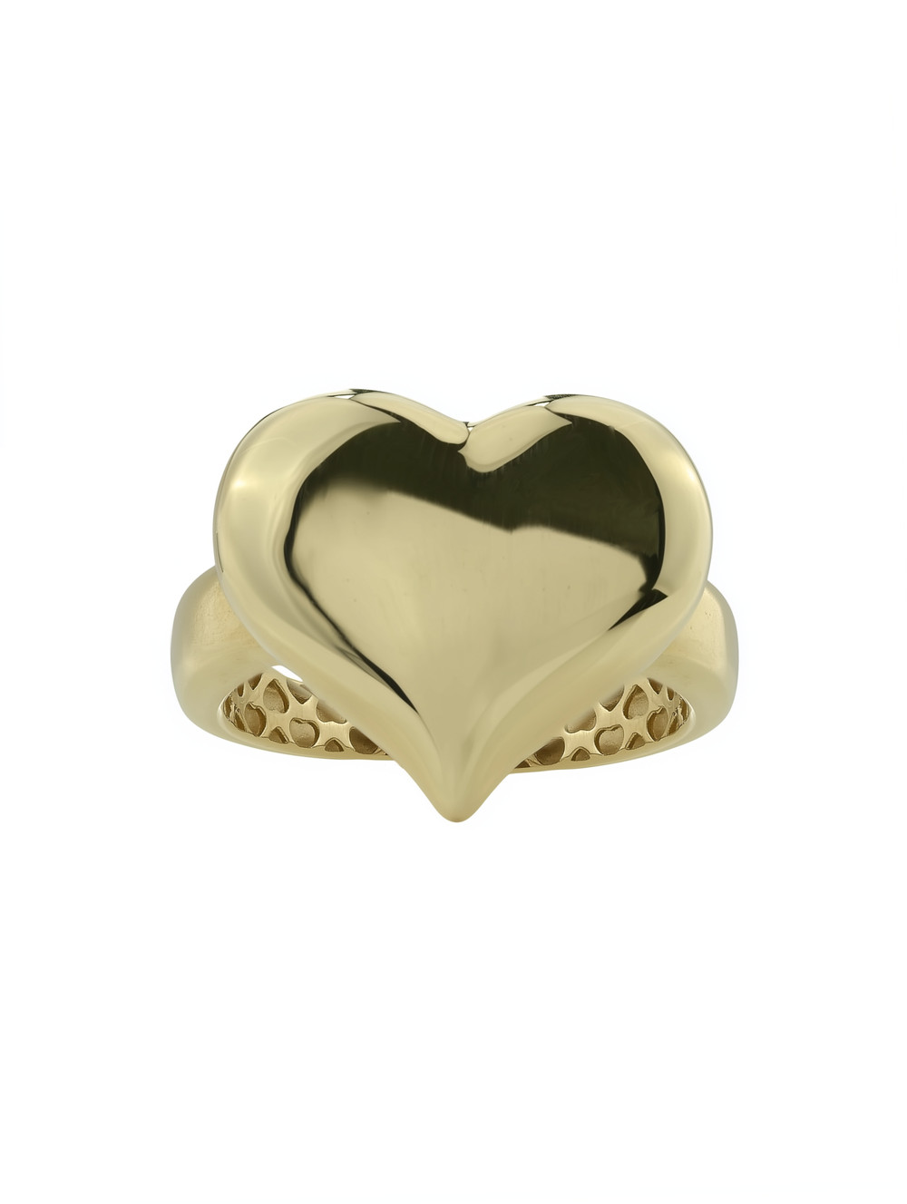 Кольцо из лимонного золота