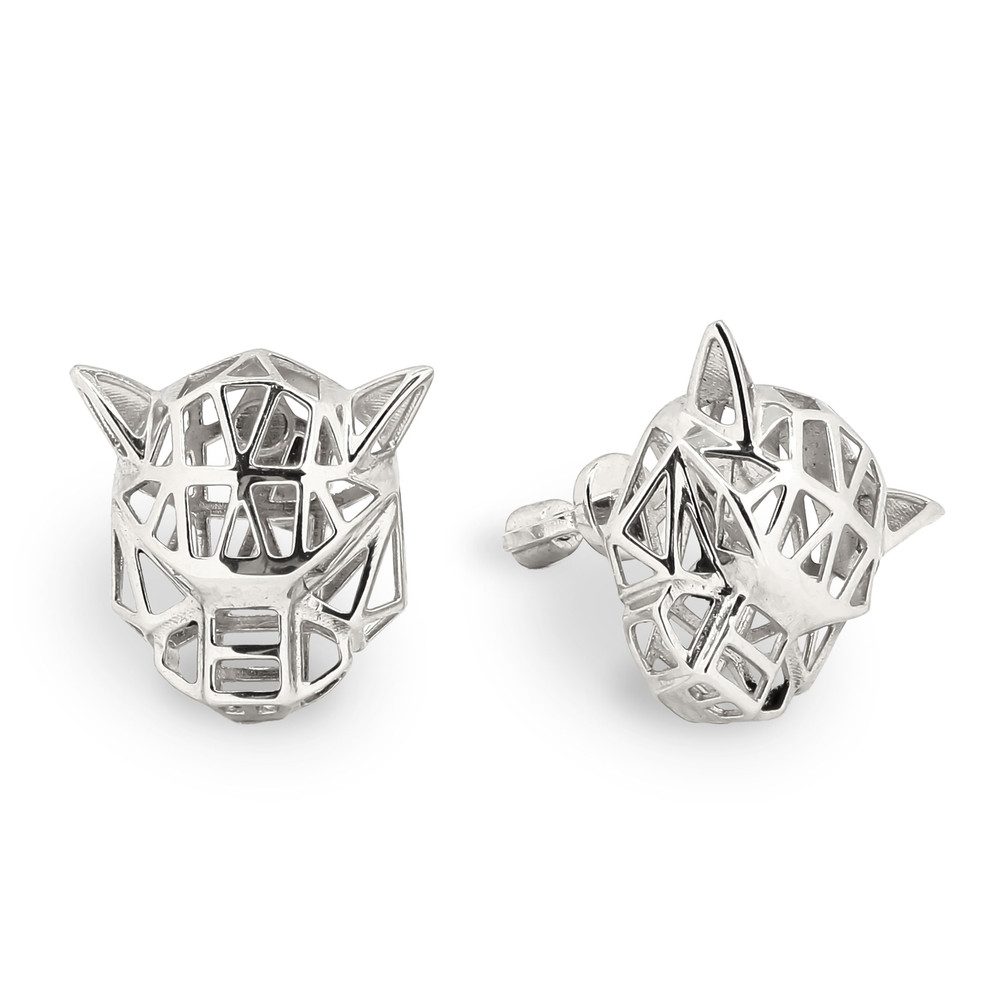 Серьги из белого золота