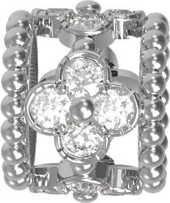 Подвеска из белого золота c бриллиантами