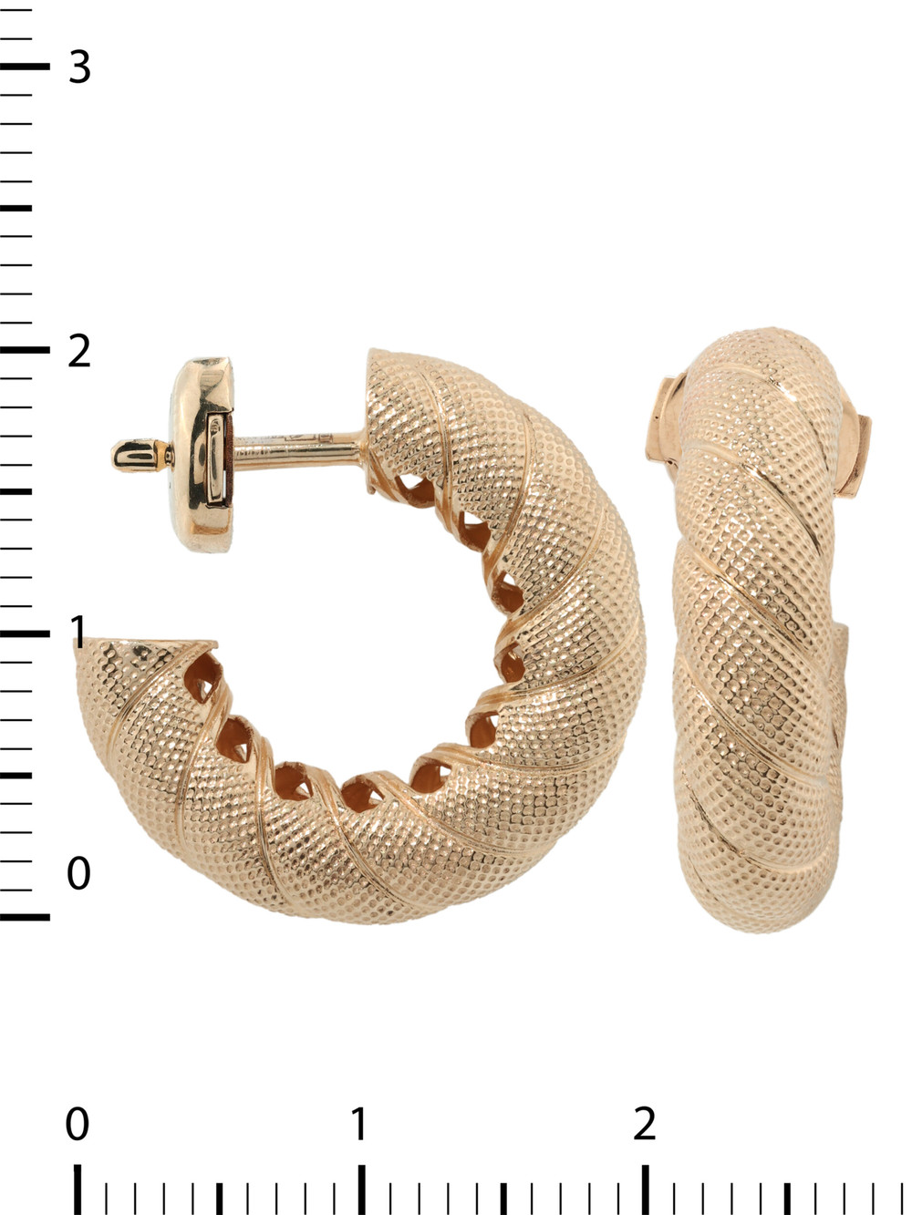 Серьги из золота