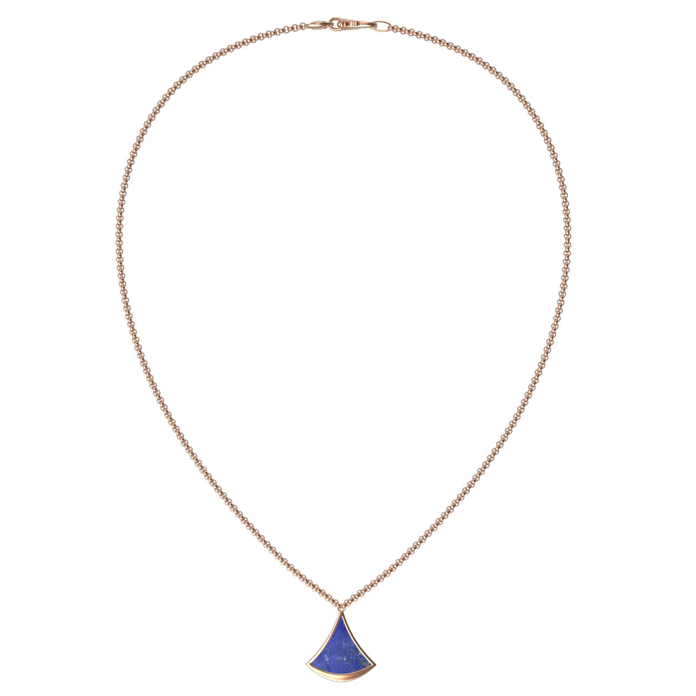 Колье из золота c лазуритом