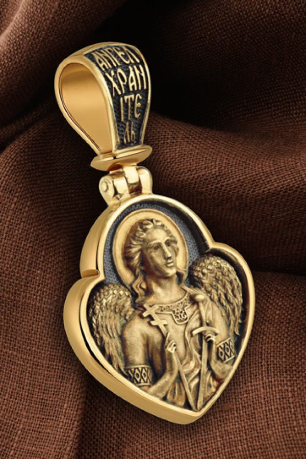 Образок из лимонного золота