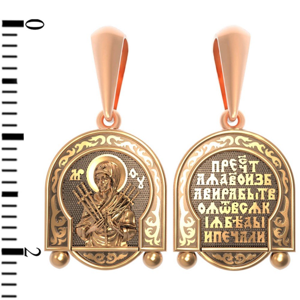 Образок из золота