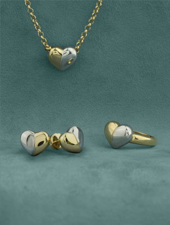 Серьги из лимонного золота