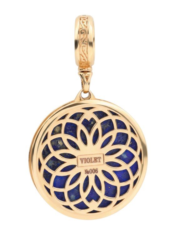 Подвеска из золота c лазуритом
