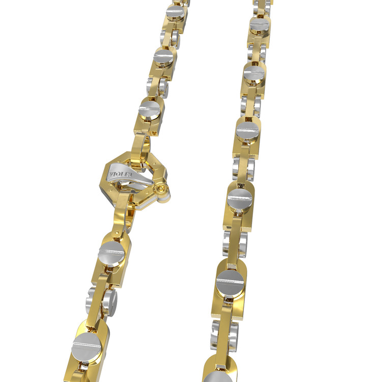 Цепь из лимонного золота