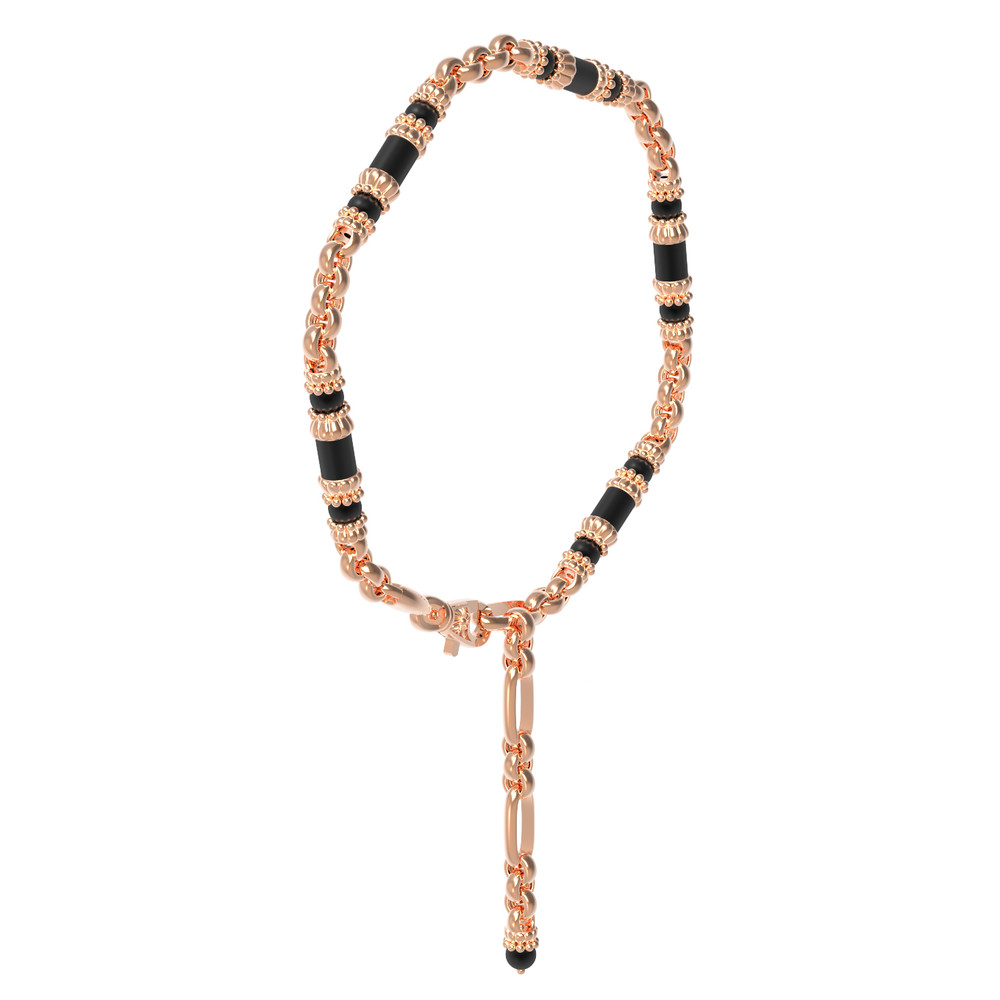 Браслет из золота c ониксом