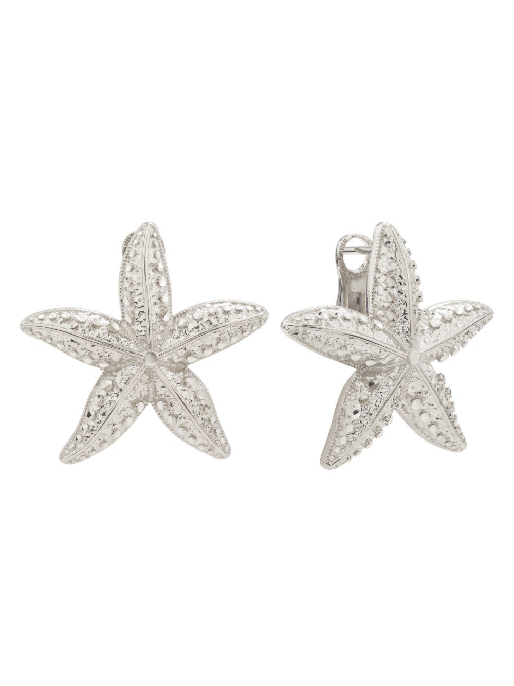 Серьги из белого золота