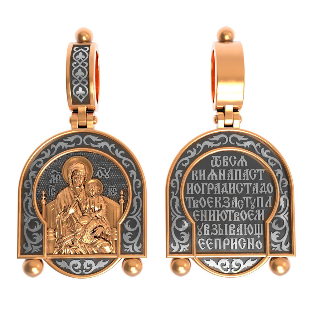 Образок из золота