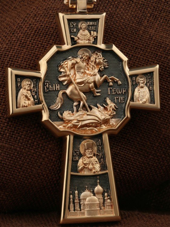 Крест из золота