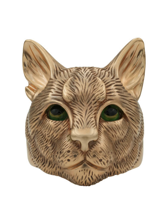 Кольцо из золота c эмалью