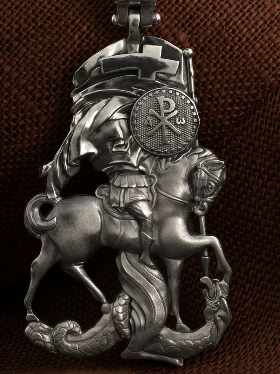 Образок из белого золота