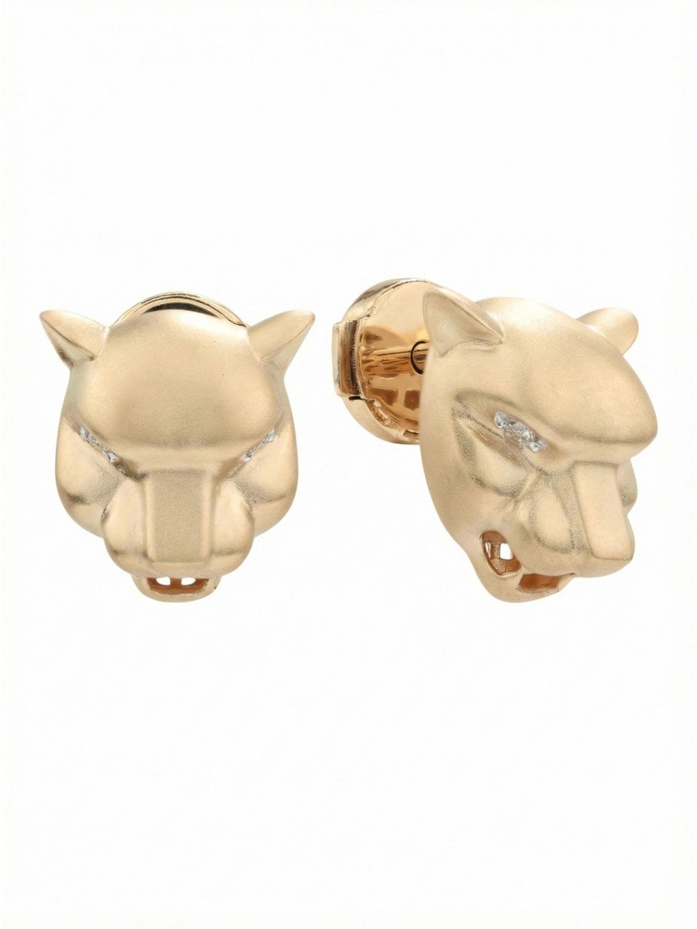 Серьги из золота c бриллиантами