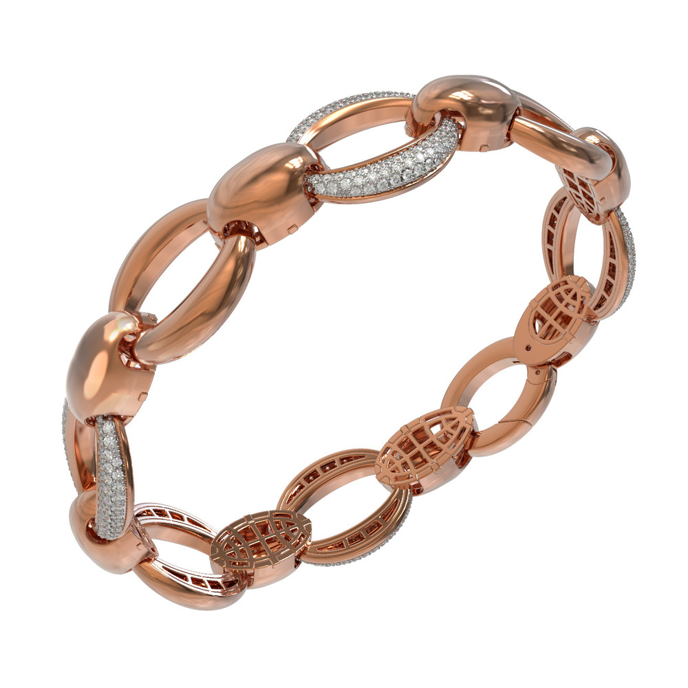 Браслет из золота c бриллиантами