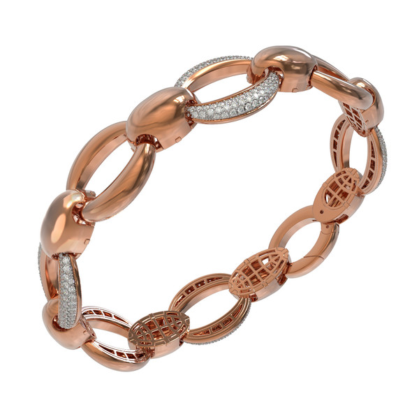 Браслет из золота c бриллиантами