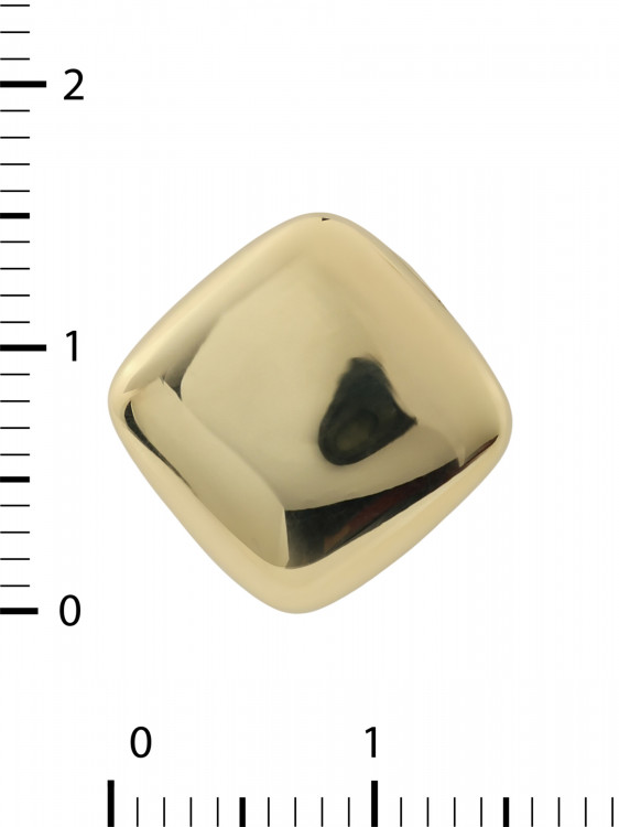 Подвеска из лимонного золота