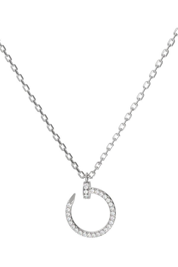 Колье из белого золота c бриллиантами