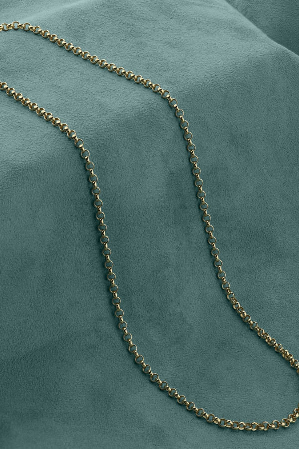 Цепь из лимонного золота