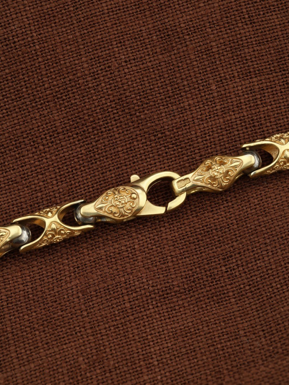 Цепь из лимонного золота