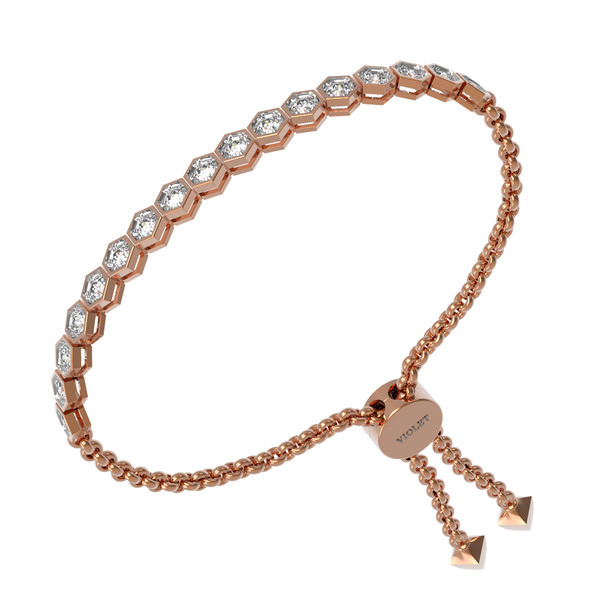 Браслет из золота c бриллиантами