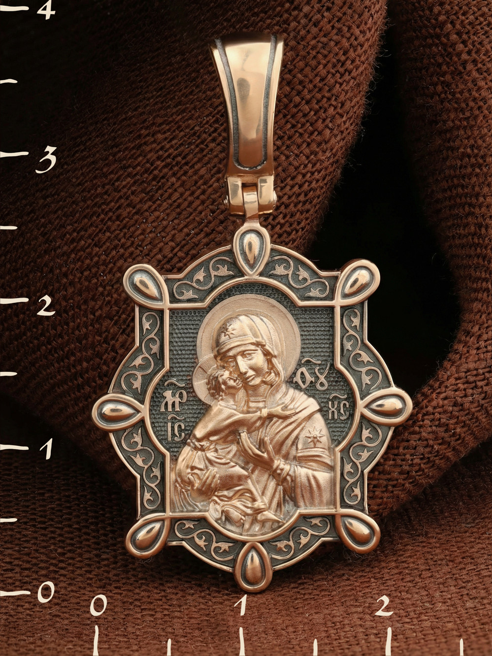 Образок из золота