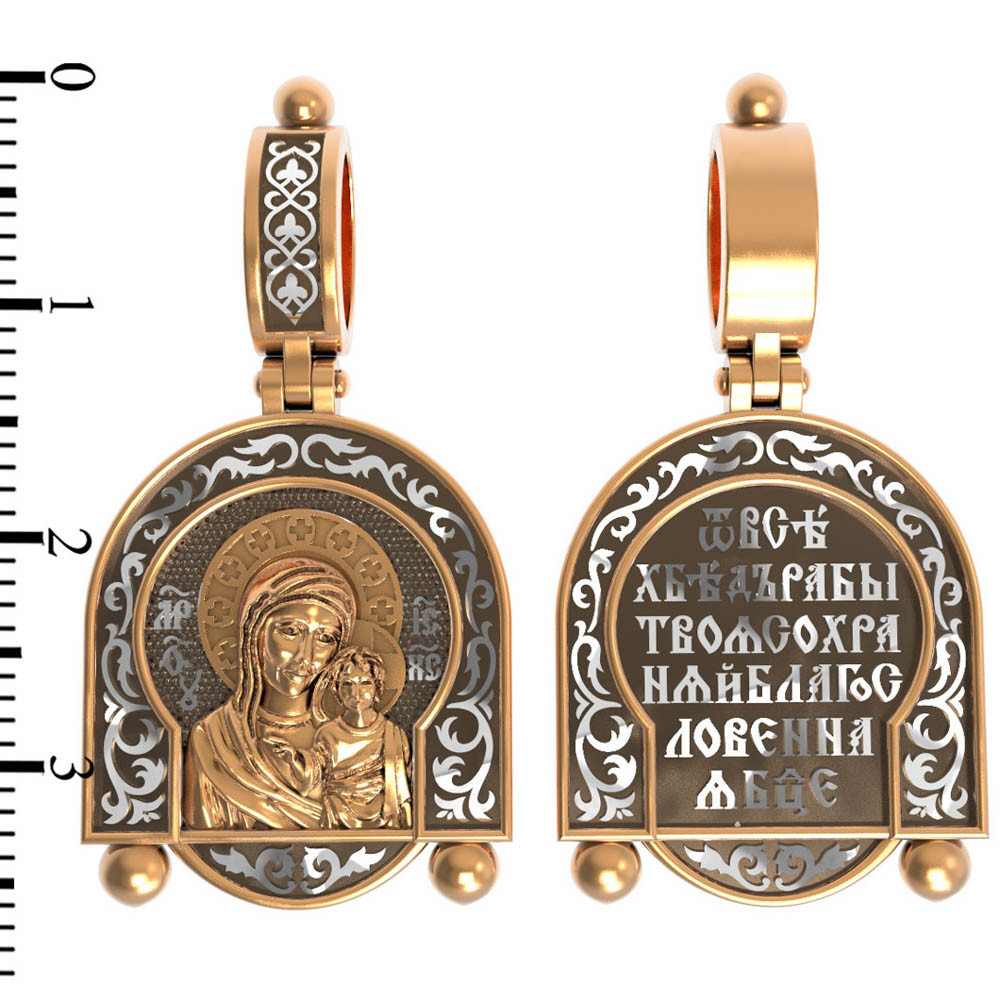 Образок из золота