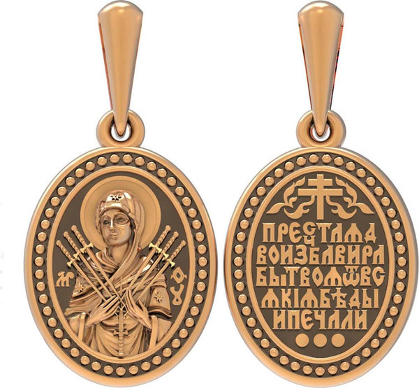 Образок из золота