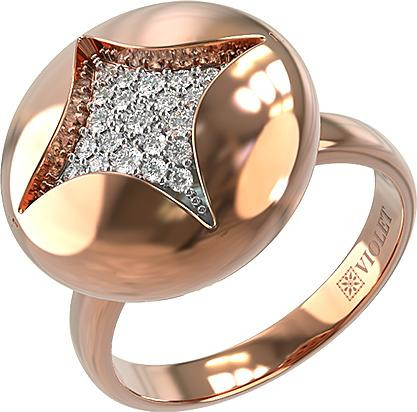 Кольцо из золота c бриллиантами