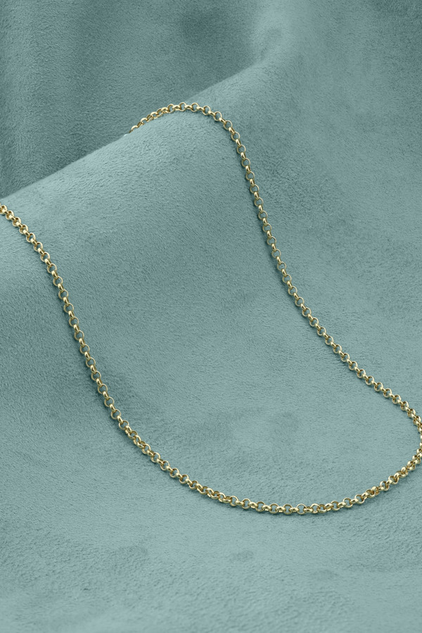 Цепь из лимонного золота