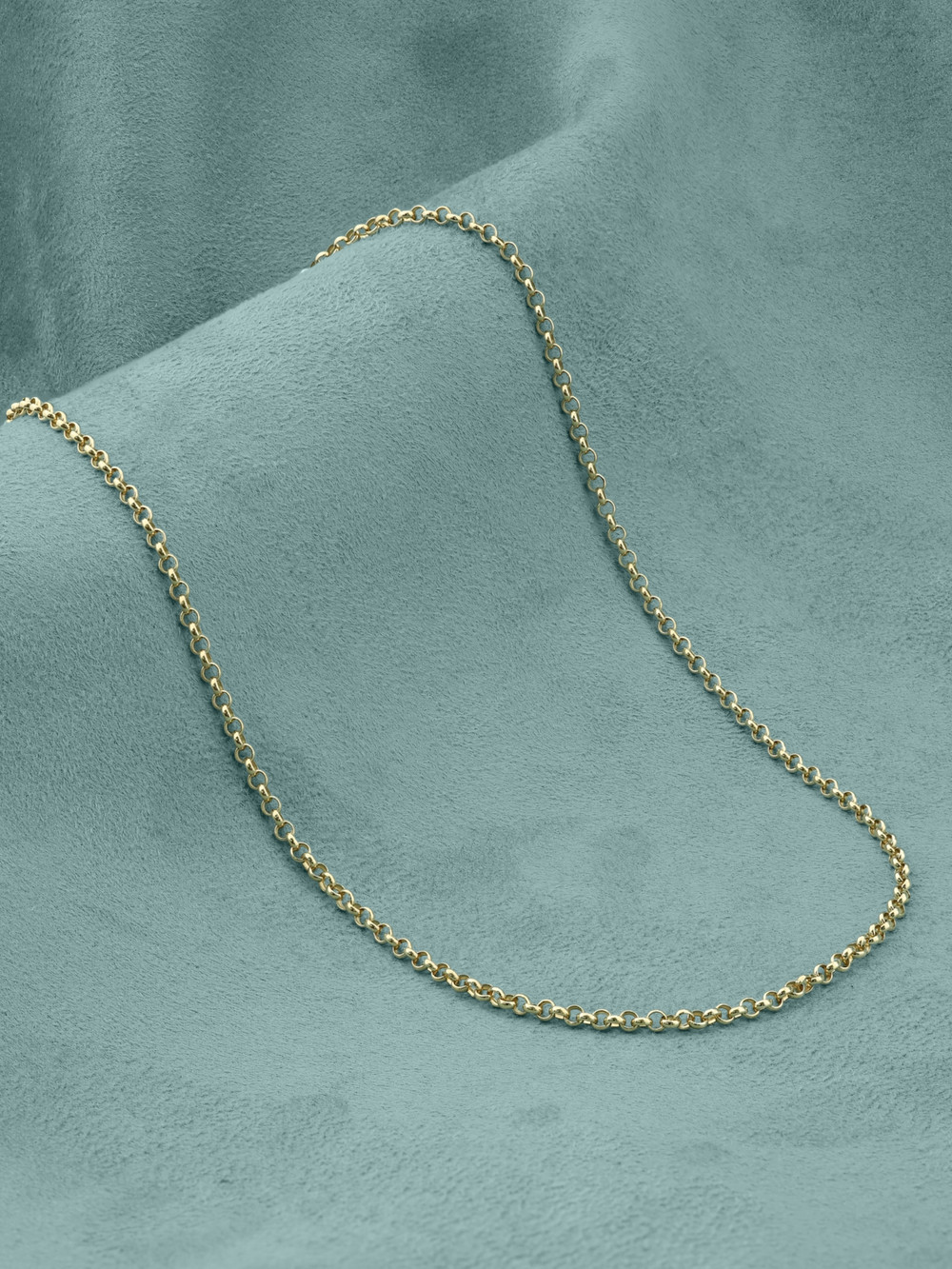 Цепь из лимонного золота