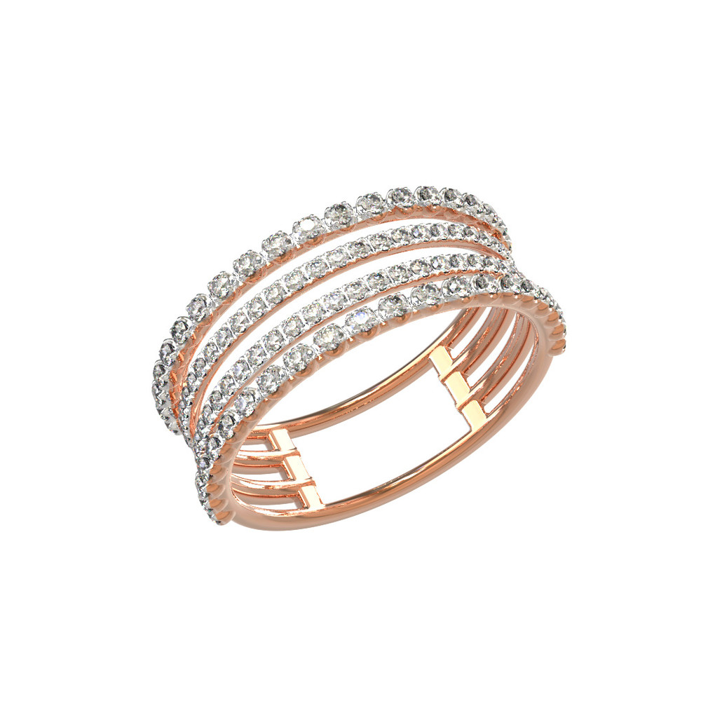 Кольцо из золота c бриллиантами