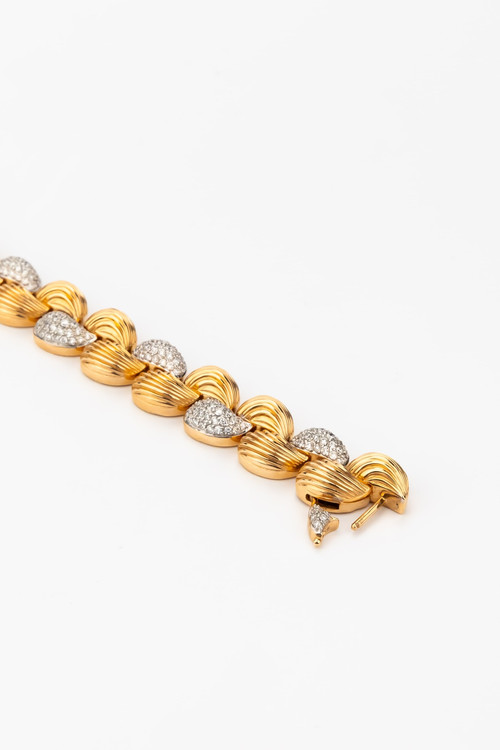 Браслет из золота c бриллиантами