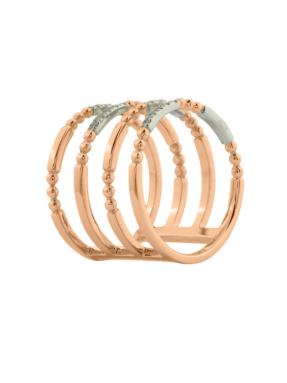 Кольцо из золота c бриллиантами