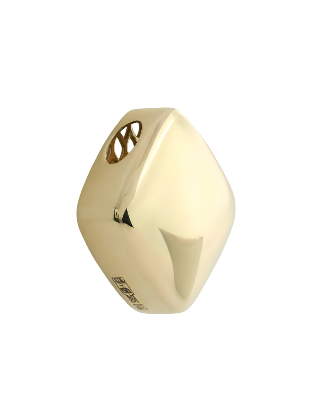 Подвеска из лимонного золота