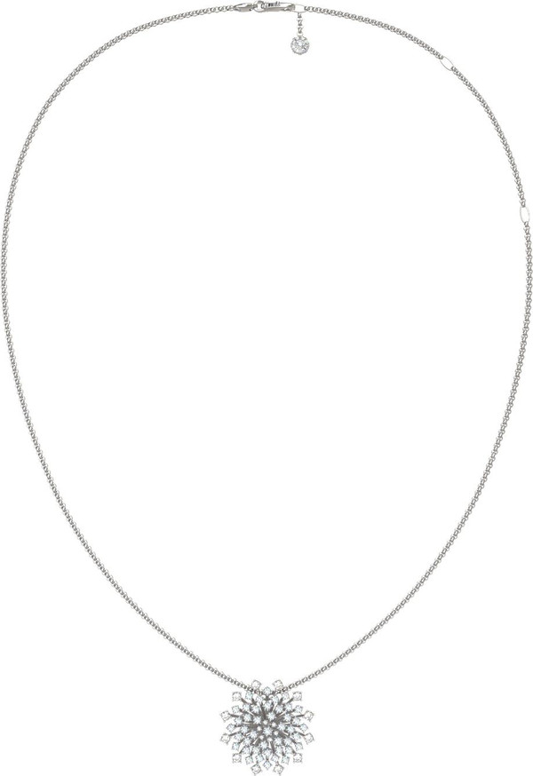 Колье из белого золота c бриллиантами