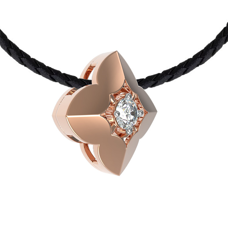 Подвеска из золота c бриллиантами