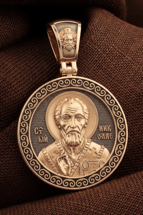 Образок из золота