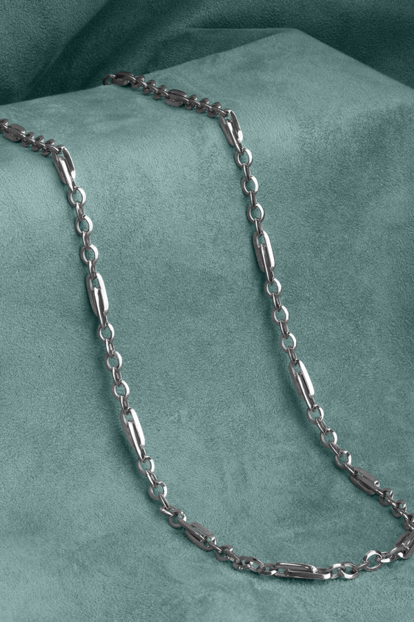 Цепь из белого золота