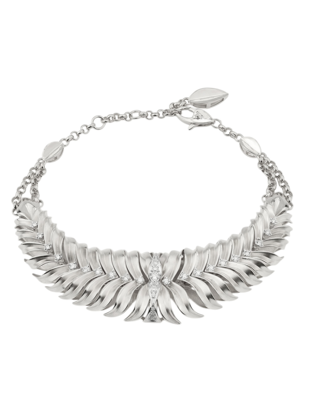 Браслет из белого золота c бриллиантами