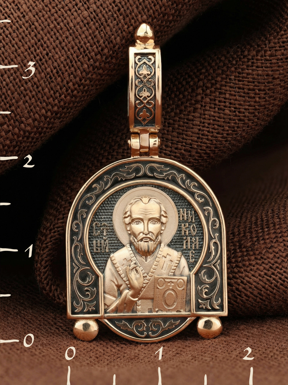 Образок из золота