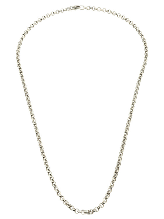 Цепь из белого золота