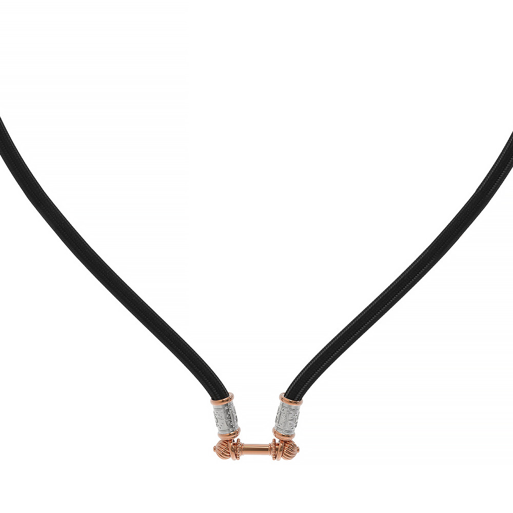 Шнурок шёлковый из золота c шёлковым шнурком