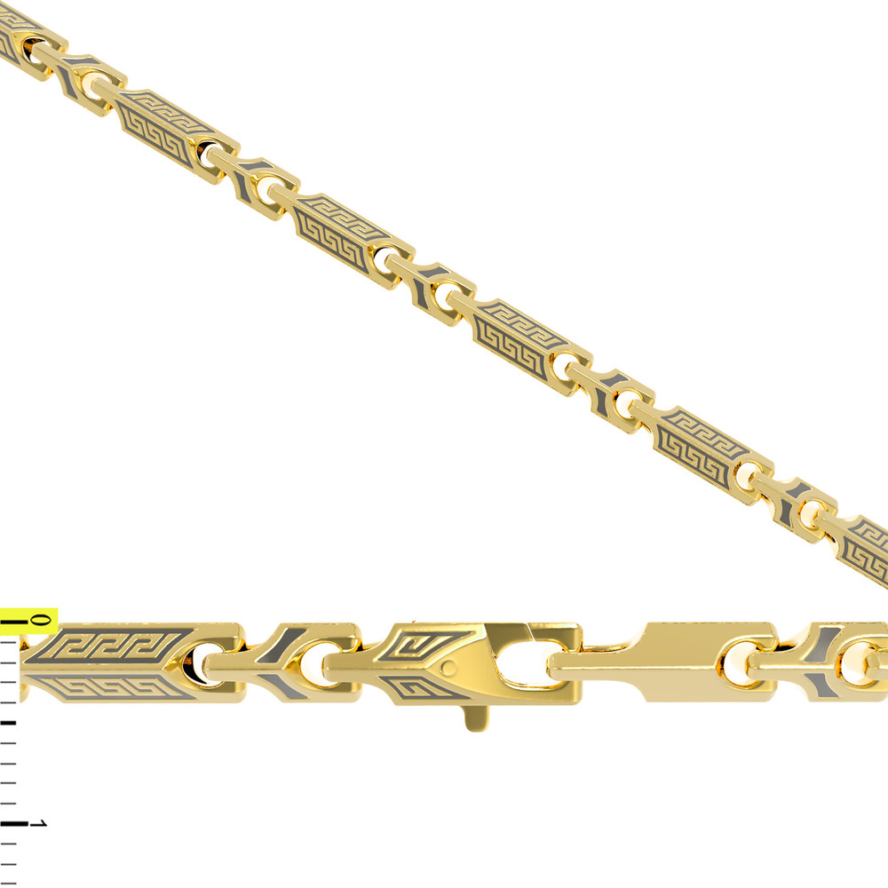 Браслет из лимонного золота