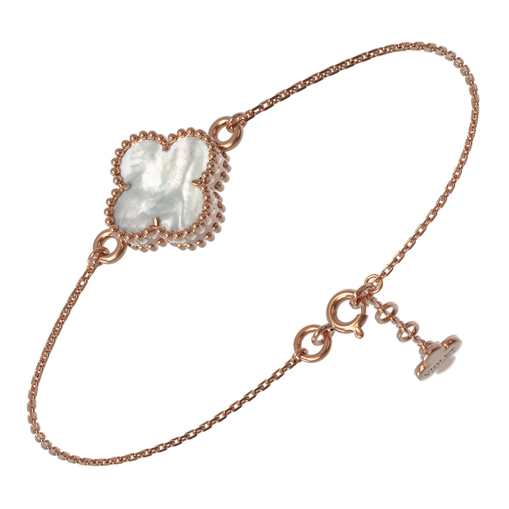 Браслет из золота c перламутром