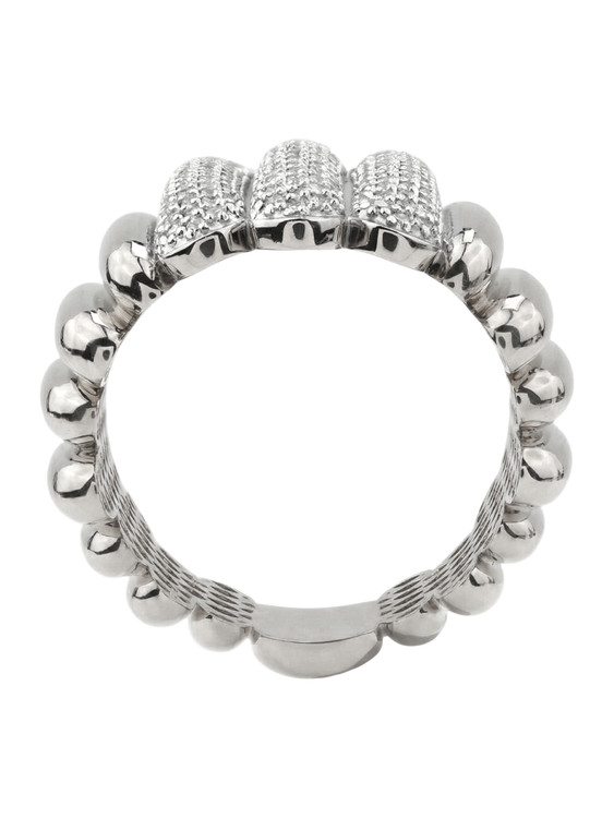 Кольцо из белого золота c бриллиантами