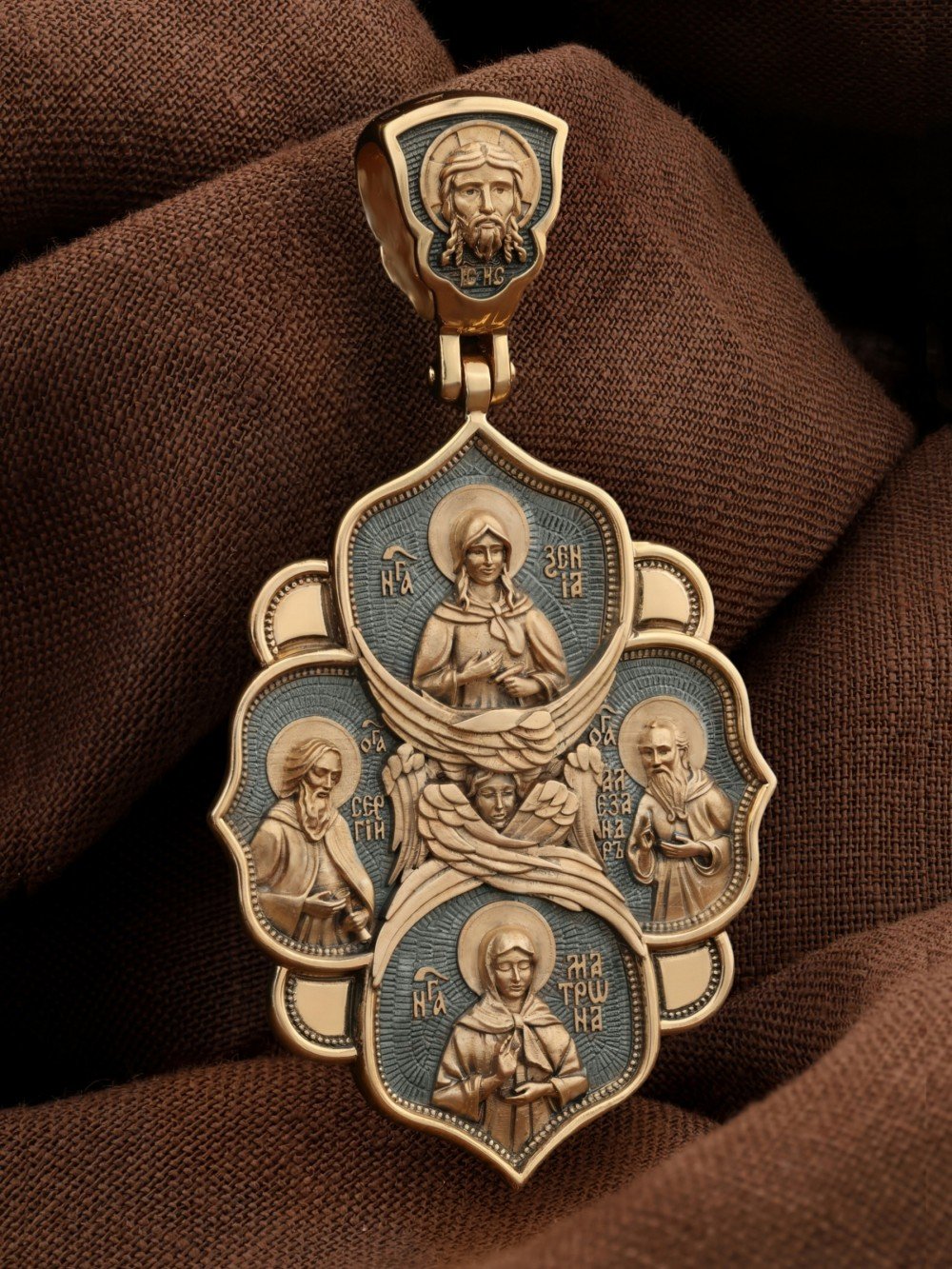 Образок из золота