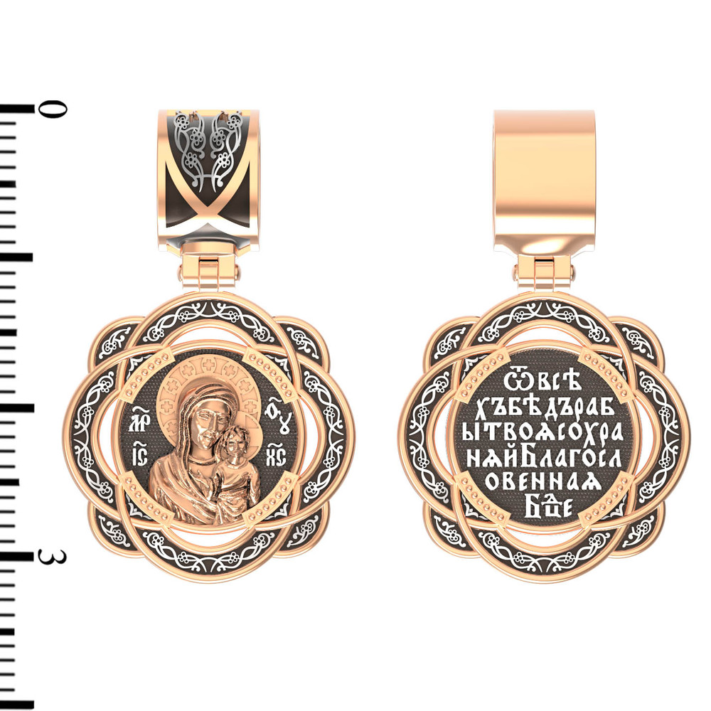 Образок из золота